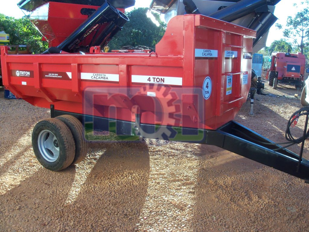 Carreta Caçamba Metálica 4 T - TRITON