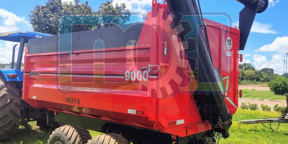 Carreta Agrícola Basculante 9000L - São José Industrial com Caracol