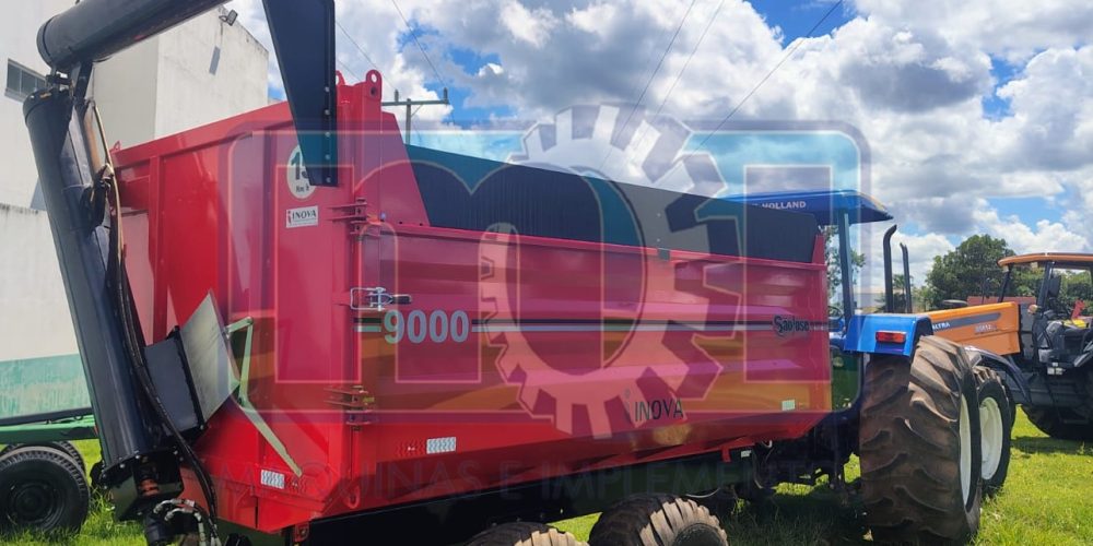 Carreta Agrícola Basculante 9000L - São José Industrial com Caracol
