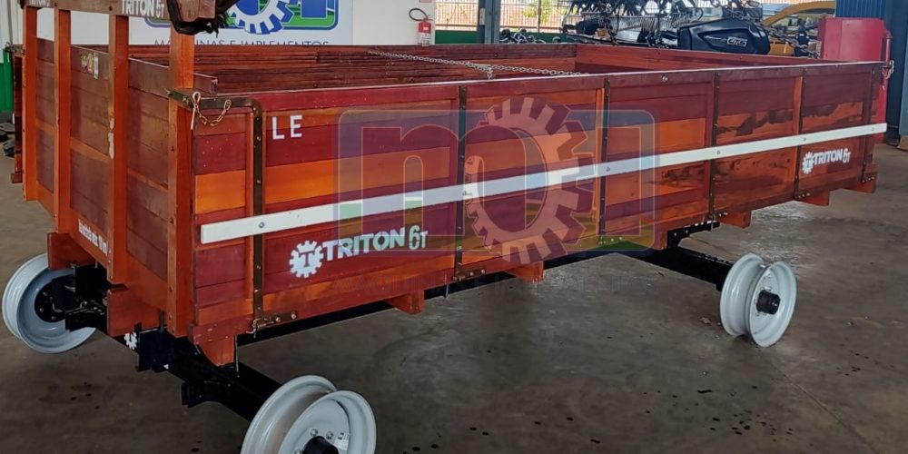 Carreta de Madeira Triton 6T