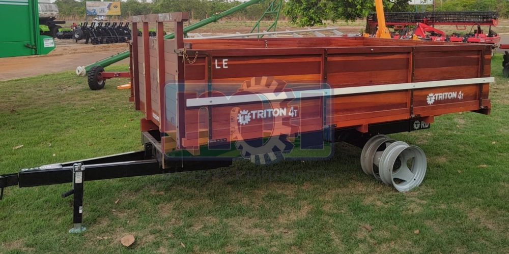 Carreta de Madeira Triton 4T