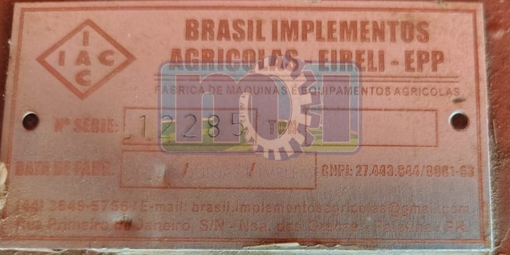 Distribuidor de Calcário 6.5T – IAC