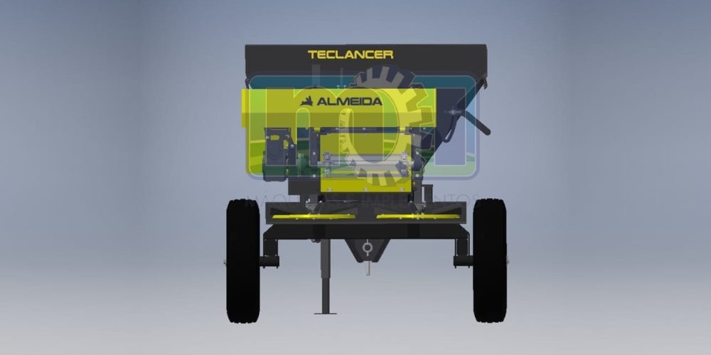 Distribuidor de Calcário e Fertilizantes TECLANCER 3.0 e TECLANCER 6.0