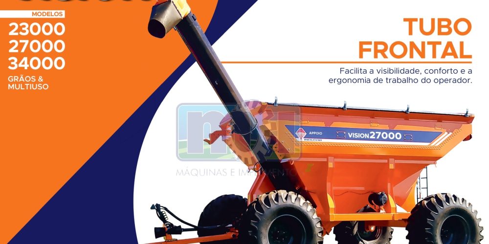 Folder Carreta Graneleira INDUTAR VISION 34.000