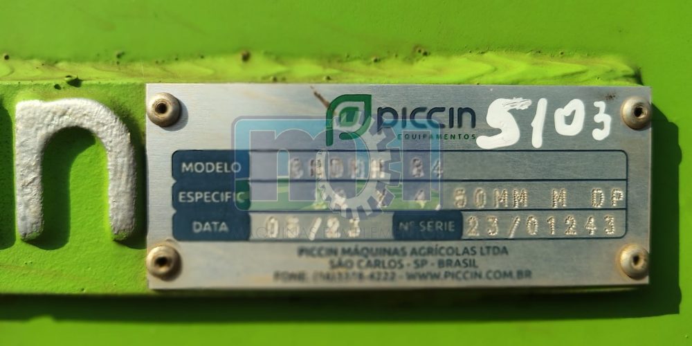 Grade 84X22 - Niveladora PICCIN GNDMH 195