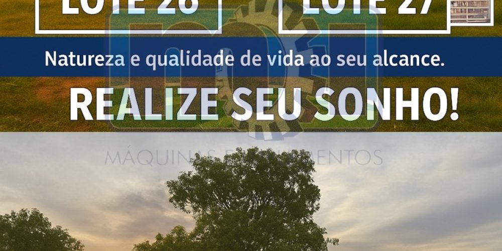 Lotes 26 e 27 – Quadra 65, Praia Bela – Porto Nacional - TO