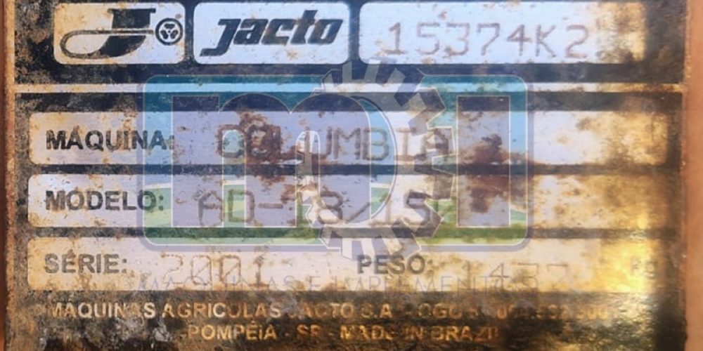 Pulverizador Jacto Columbia AD18-150