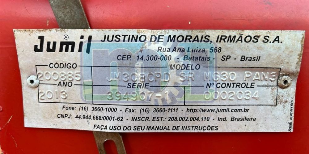Plantadeira Jumil JM3080PD
