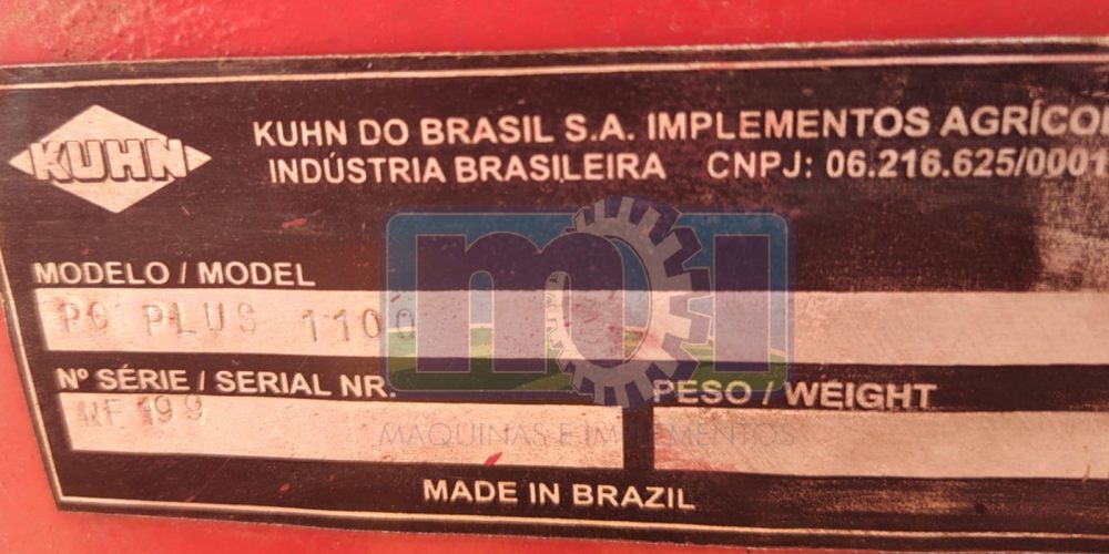 Plantadeira Kuhn 11x50 PG1100 Plus