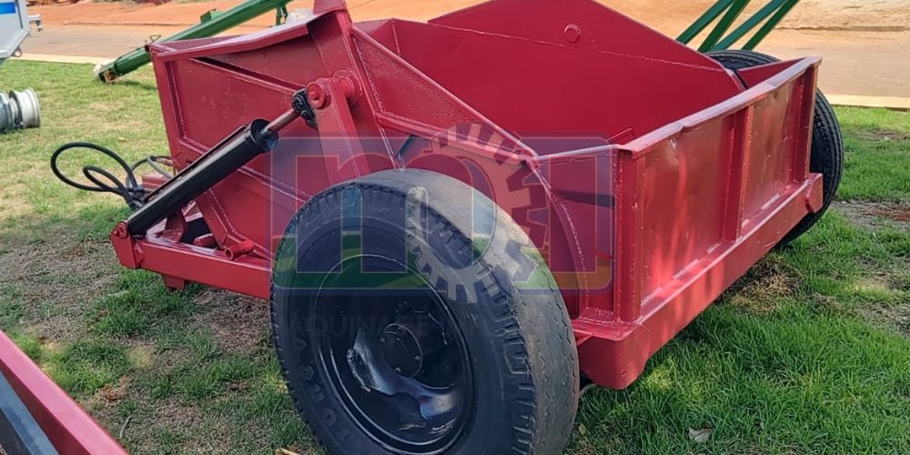 Raspadeira Agrícola - Scraper de 3 metros cúbicos