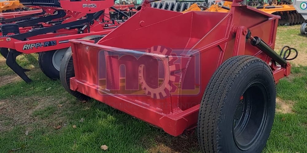 Raspadeira Agrícola - Scraper de 3 metros cúbicos
