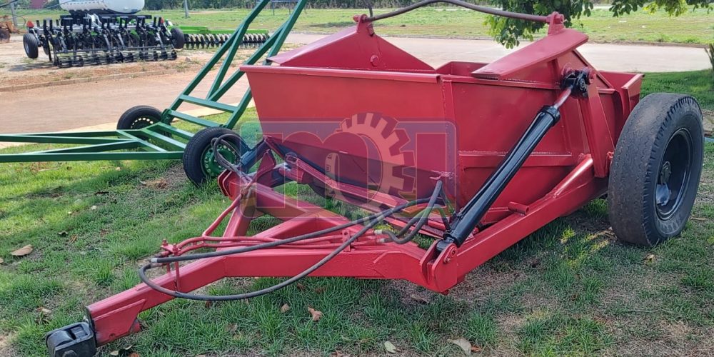 Raspadeira Agrícola - Scraper de 3 metros cúbicos