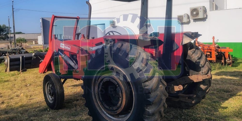 Trator Massey Ferguson 290 com Lâmina Frontal